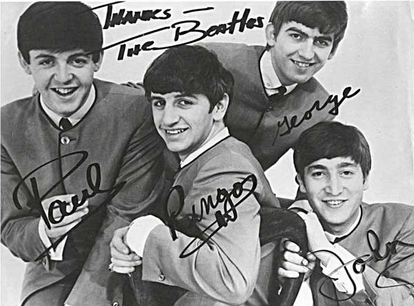 Beatles Autograph